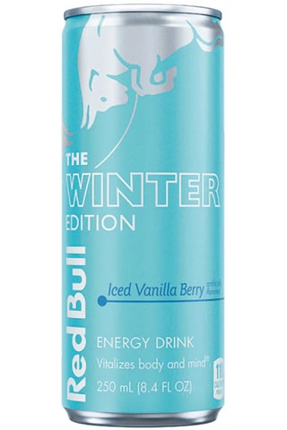 12 x Boisson énergisante The Winter Edition Redbull - Iced Vanilla Berry - 250 ml