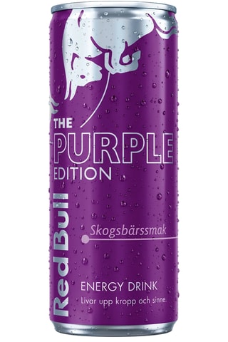 24 x Boisson énergisante The Purple Edition Redbull - Fruits des bois - 250 ml