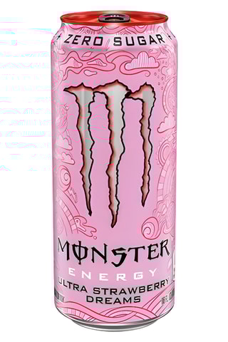 6 x Boisson énergisante Monster Energy Ultra Strawberry Dreams - 500 ml