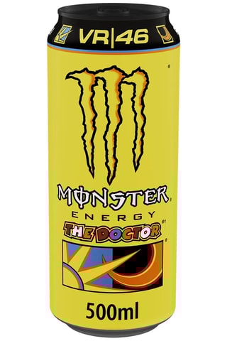 6 x Boisson énergisante Monster Energy The Doctor VR46 - 500 ml