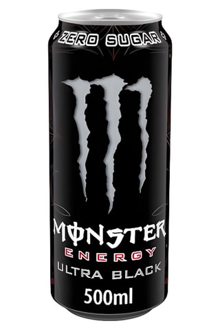 6 x Boisson énergisante Monster Energy Ultra Black - 500 ml