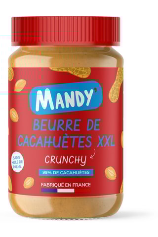 4 x Beurre de cacahuètes avec morceaux - 500 g