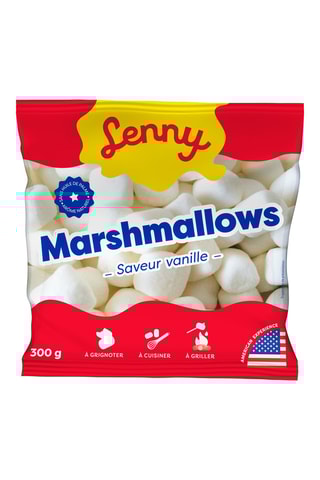 6 x Marshmallow barbecue vanille lenny - 300 g
