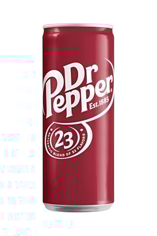 12 x Soda dr pepper classic sleek can - 330 ml