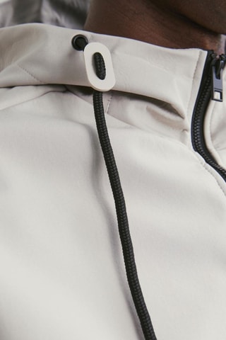 Veste à capuche - Gris clair