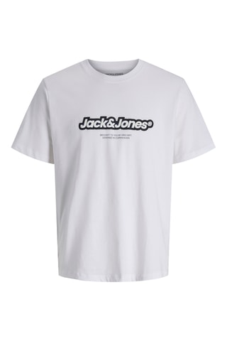 T-shirt relaxed - Blanc