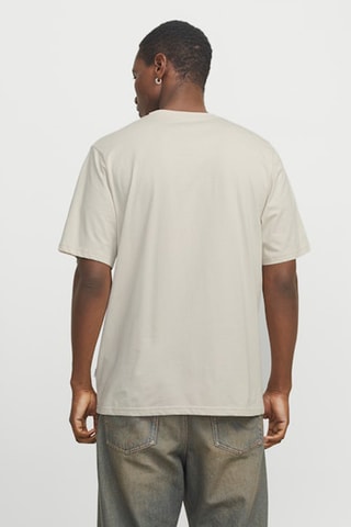 T-shirt relaxed - Beige