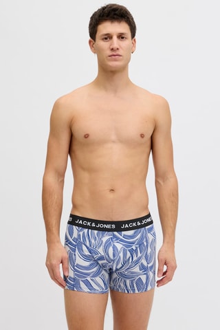 3 boxers en coton biologique - Multicolore