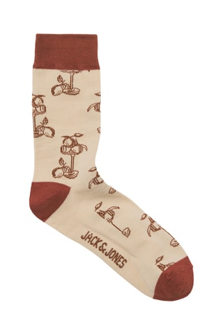 3 paires de chaussettes - Beige