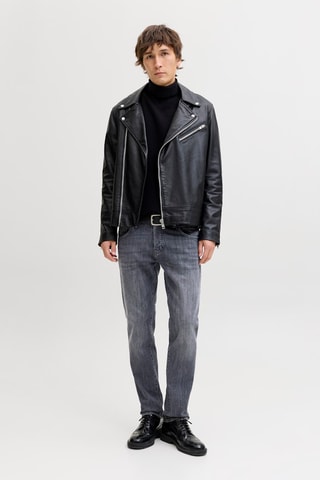 Jean tapered - Gris-bleu