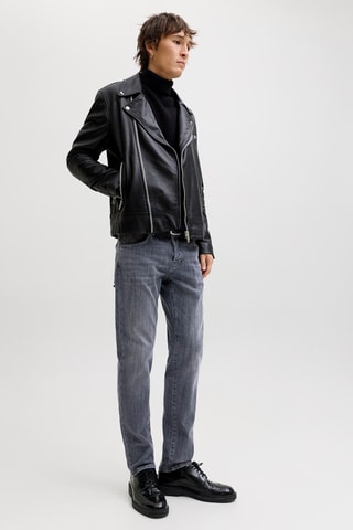 Jean tapered - Gris-bleu