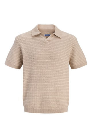 Pull relaxed en coton biologique - Taupe