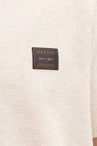 T-shirt relaxed en coton biologique - Blanc cassé