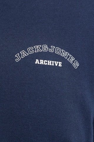 Polo regular en coton biologique - Bleu marine