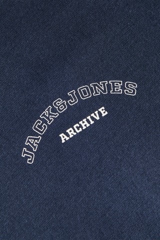 T-shirt regular en coton biologique - Bleu marine