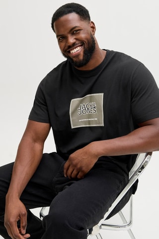 T-shirt en coton biologique - Noir