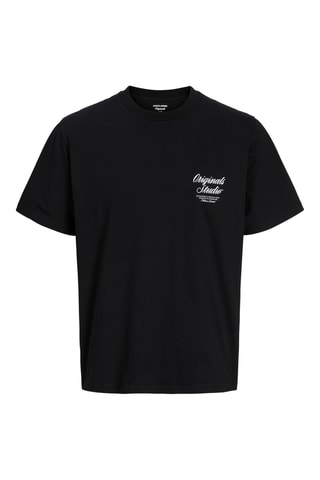 T-shirt relaxed - Noir