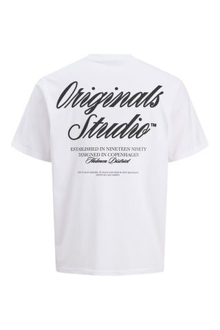 T-shirt relaxed - Blanc