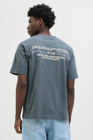 T-shirt relaxed - Gris