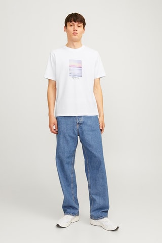 T-shirt relaxed - Blanc