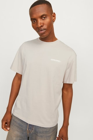 T-shirt relaxed - Beige