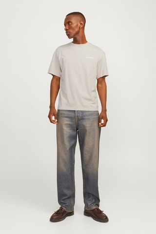 T-shirt relaxed - Beige