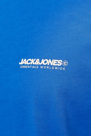 T-shirt relaxed - Bleu roi