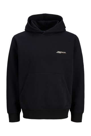 Sweat relaxed à capuche - Noir