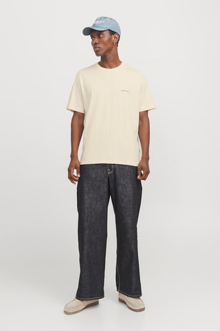 T-shirt relaxed - Blanc cassé