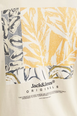 T-shirt relaxed - Blanc cassé