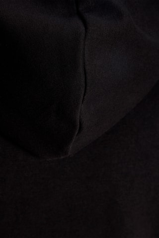 Sweat regular à capuche - Noir