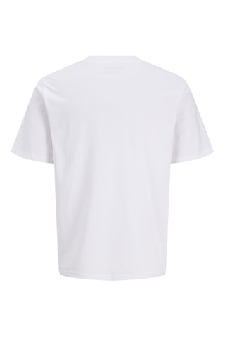 T-shirt regular en coton biologique - Blanc
