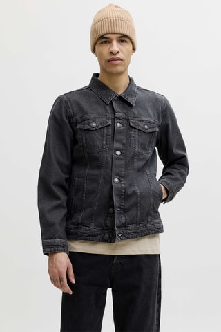 Veste en jean et coton biologique - Noir