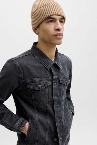 Veste en jean et coton biologique - Noir