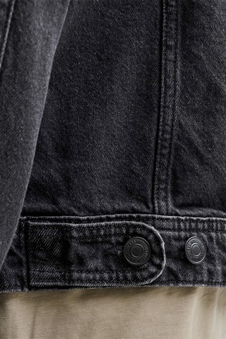 Veste en jean et coton biologique - Noir