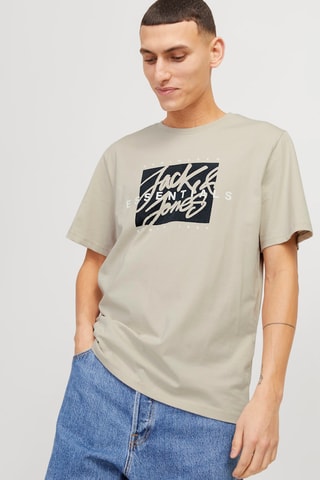T-shirt regular - Beige