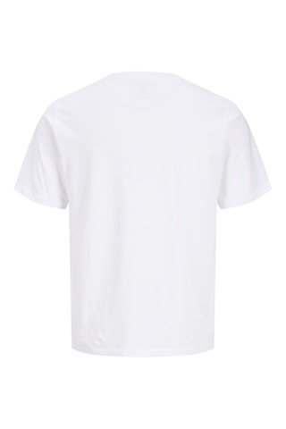 T-shirt regular en coton biologique - Blanc