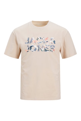 4 t-shirts regular - Blanc, beige et bleu marine