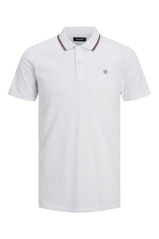 3 polos slim - Bleu marine et blanc
