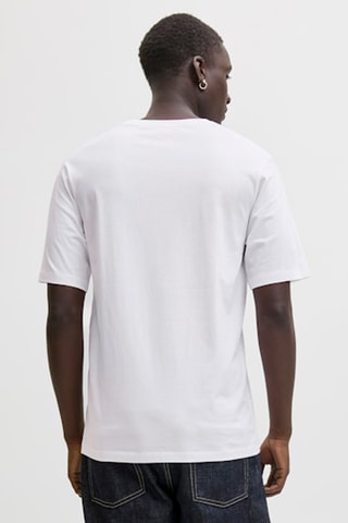 T-shirt regular en coton biologique - Blanc