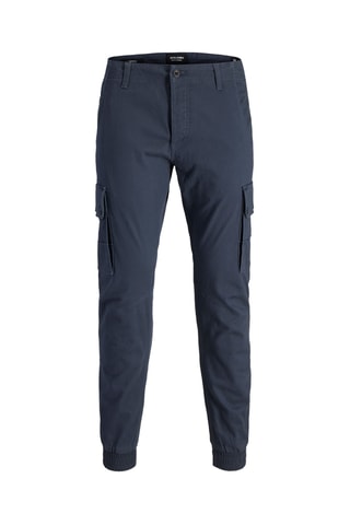 Pantalon cargo - Bleu marine