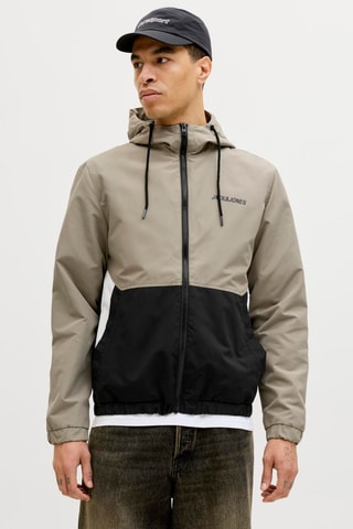 Veste réversible à capuche - Noir