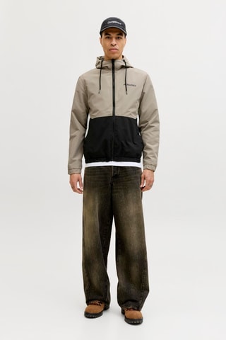 Veste réversible à capuche - Noir