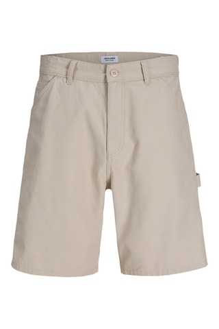 Bermuda loose en coton biologique - Ecru