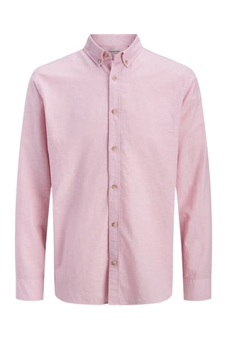 Chemise regular en lin - Rose