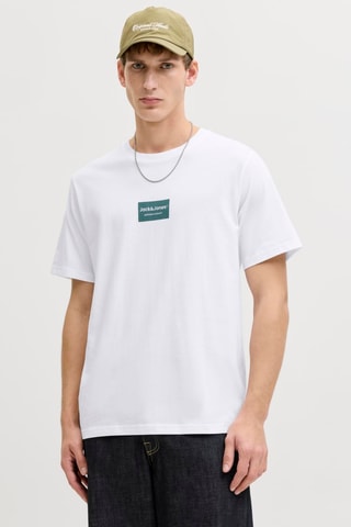 T-shirt relaxed - Blanc