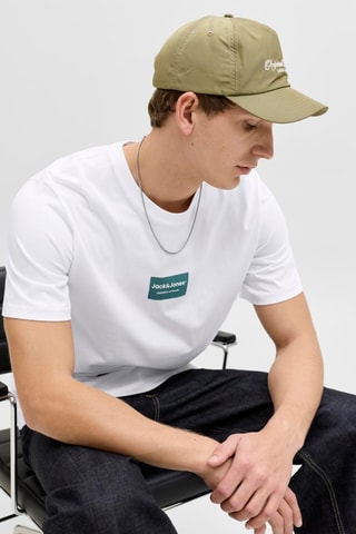 T-shirt relaxed - Blanc