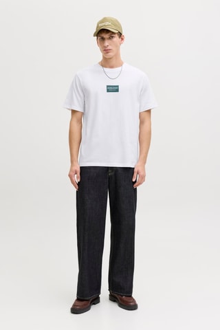 T-shirt relaxed - Blanc