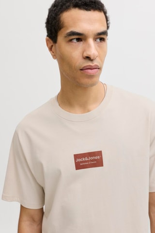 T-shirt relaxed - Beige