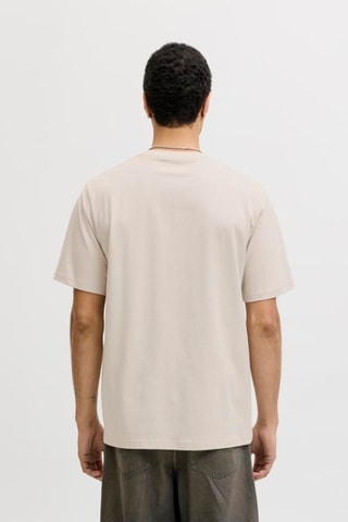 T-shirt relaxed - Beige